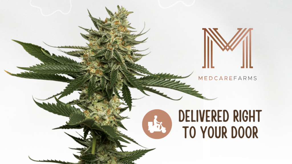 Cannabis delivery services from Medcare Farms